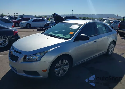 2013 Chevrolet Cruze Ls Auto from USA, damaged, VIN 1G1PA5SH2D7113966